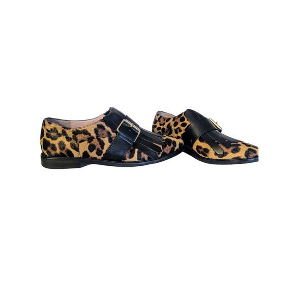 J.Crew Calf Hair Leopard Kiltie Loafers – Women’s NWOB - Picture 4 of 5